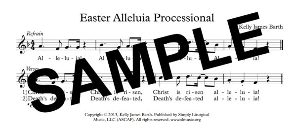 EasterAlleluiaProcessionalSampleCongregation