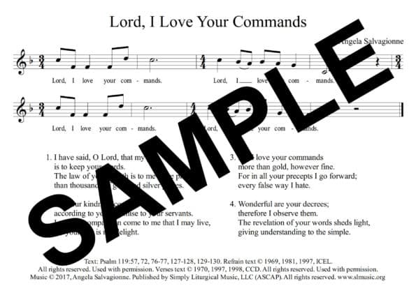 Psalm 119 Salvaggione Sample Assembly