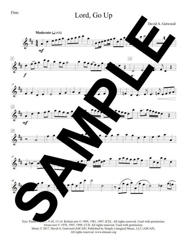 Psalm 132 Gatwood Sample Flute scaled