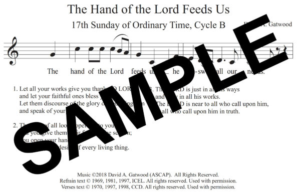 Psalm 145 17B Gatwood Sample Assembly 1
