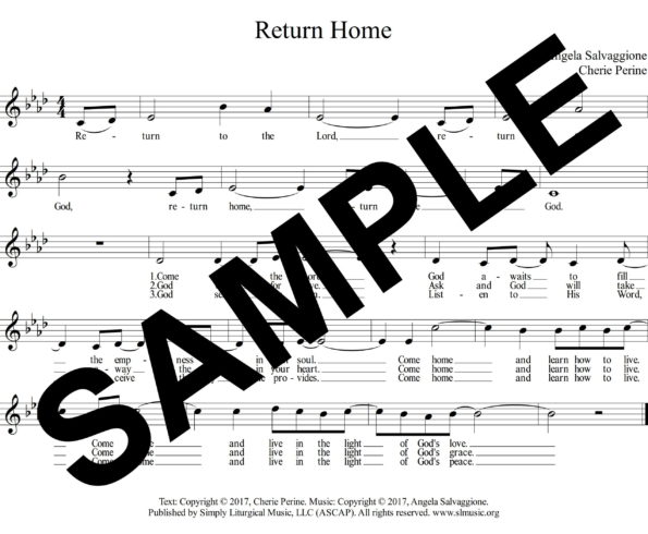 Return Home Assembly Sample 1