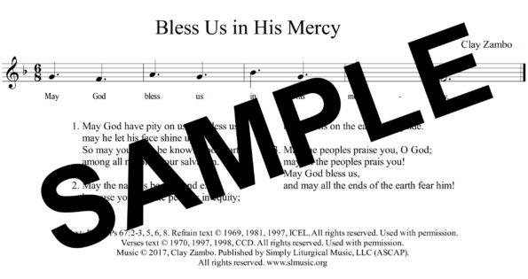 Psalm 67 Zambo Sample Assembly