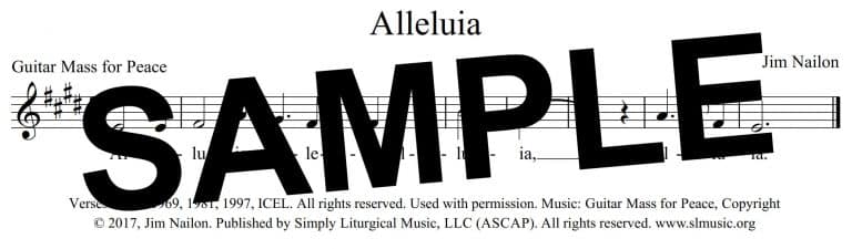 Alleluia (GMP) -Sample Assembly