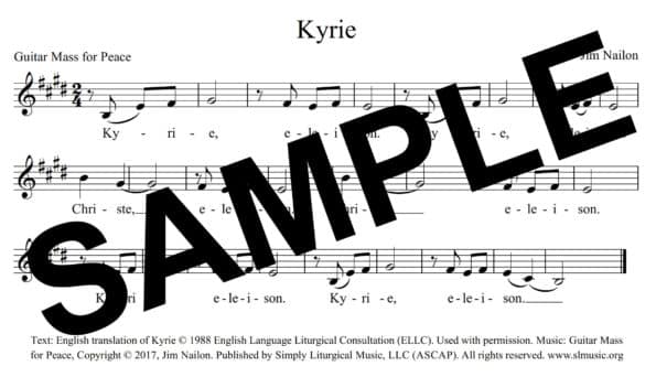 Kyrie GMP Sample Assembly