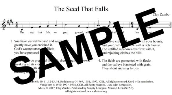 Psalm 65 Zambo Sample Assembly