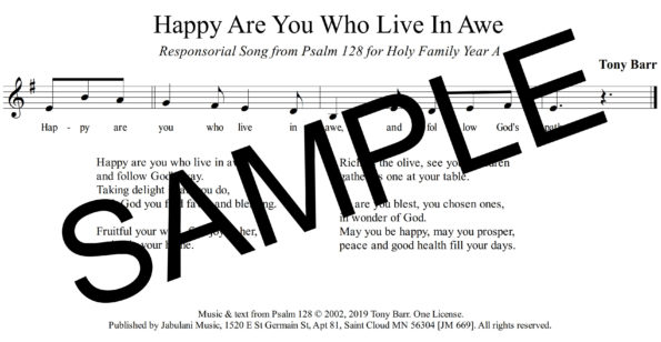 4 Holy Family Ps 128 Happy Are You Sample Assembly 1 scaled