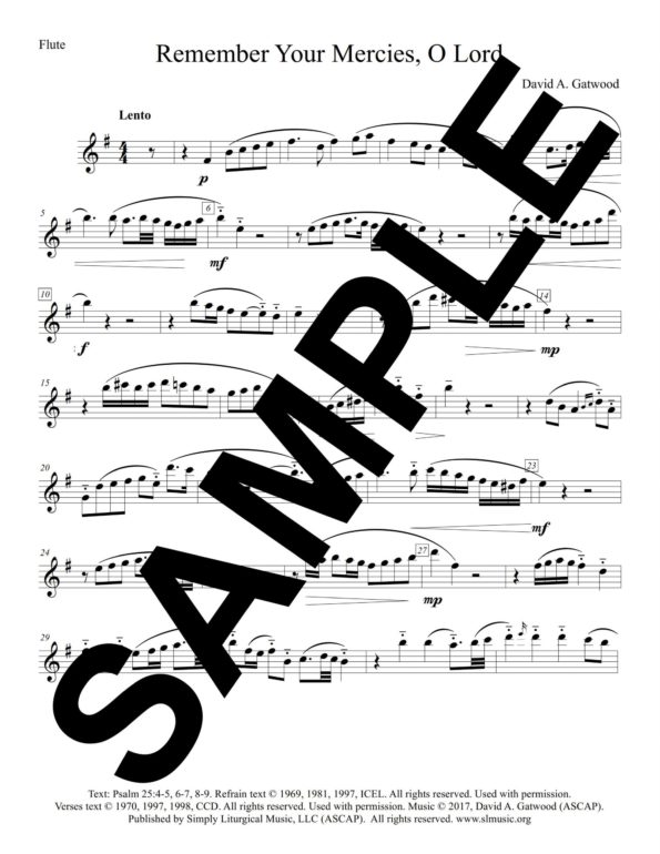 Psalm 25 Gatwood Sample Flute scaled