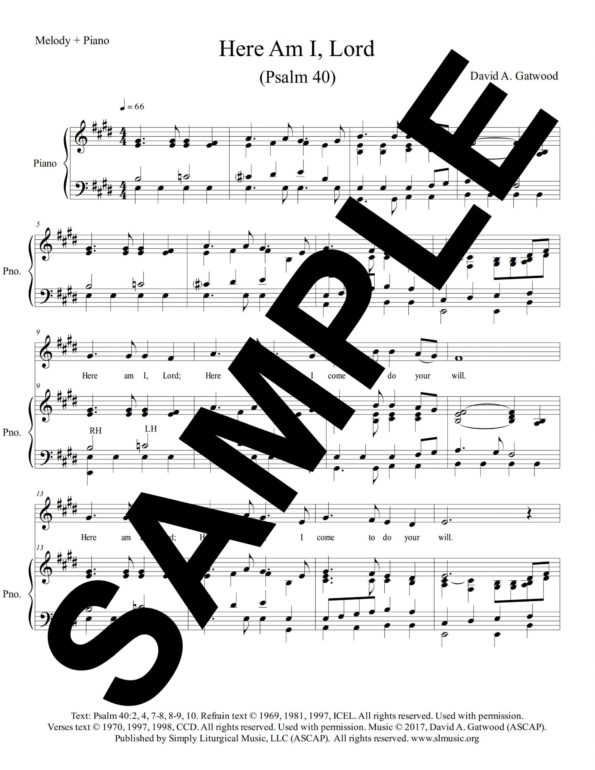 Psalm 40 Gatwood Sample Melody Piano scaled