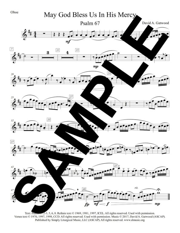 Psalm 67 Mary Gatwood Sample Oboe scaled