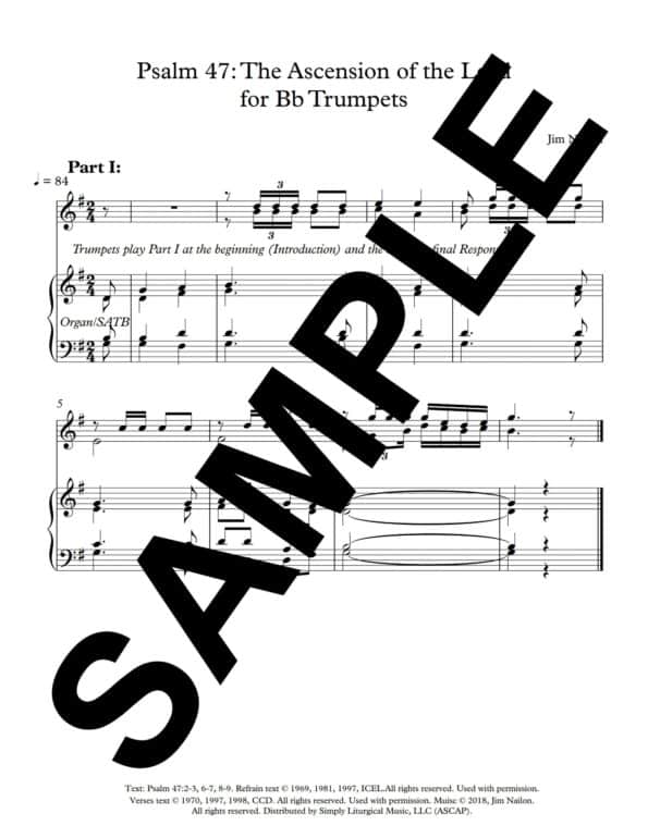 Psalm 47 Nailon Sample Bb Trumpets scaled