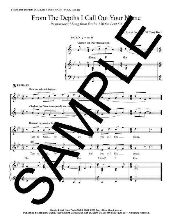 5A From The Depths I Call Out Your Name JM 691Sample Complete PDF 2