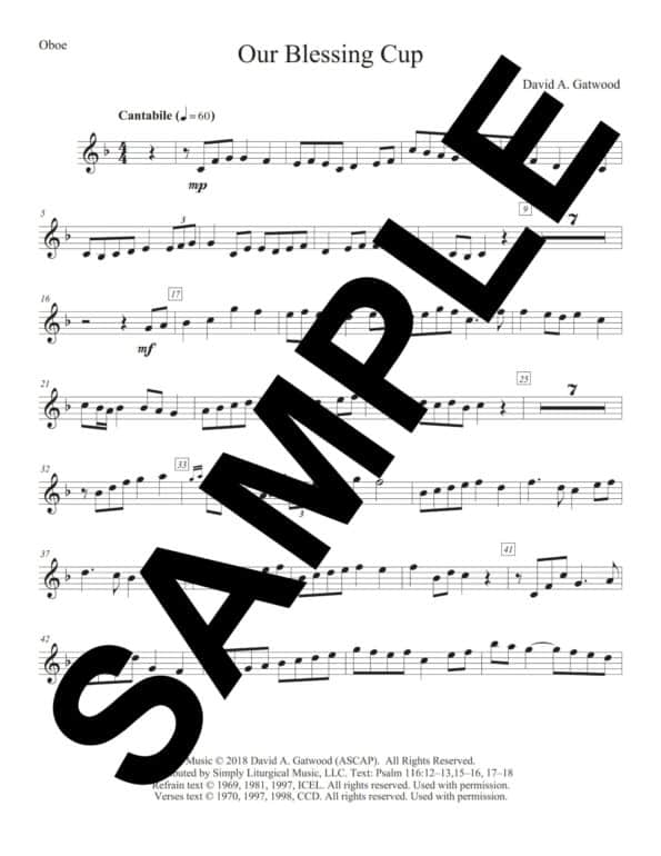Psalm 116 CorpusB Gatwood Sample Oboe scaled