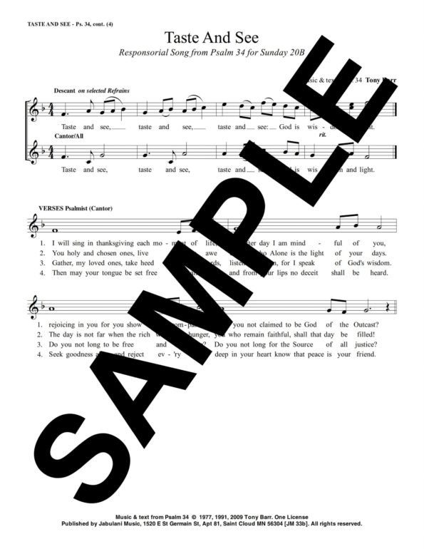 Psalm 34 20B Barr Sample All Music 2 scaled