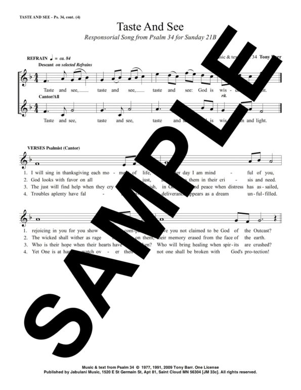 Psalm 34 21B Barr Sample All Music 2 scaled
