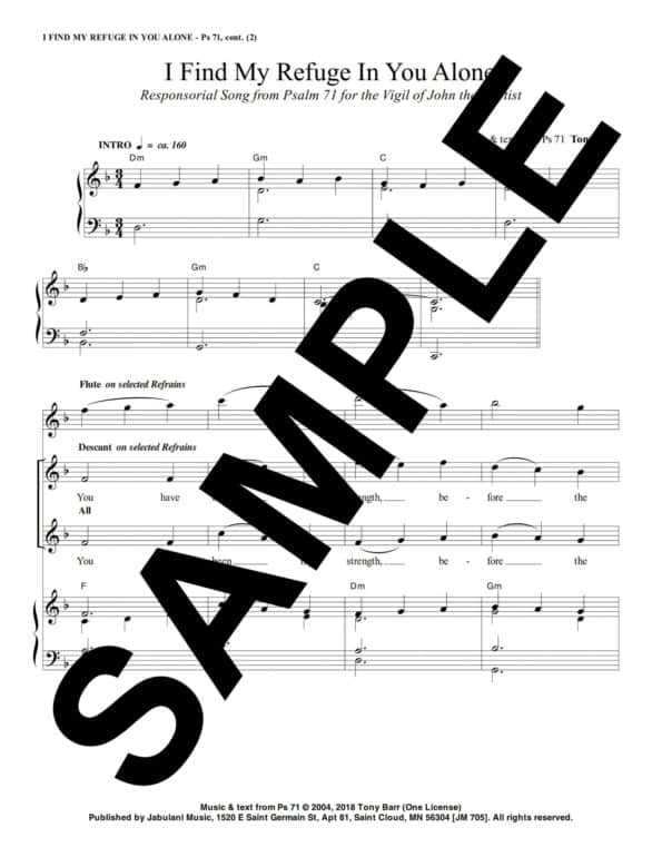 Psalm 71 Baptist Vigil Barr Sample All Music 1 scaled
