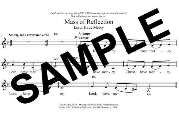 Mass of Reflection Sample Assembly