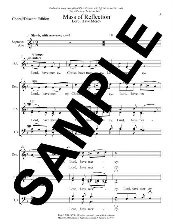 Mass of Reflection Sample Choral Descant Edition 2 scaled