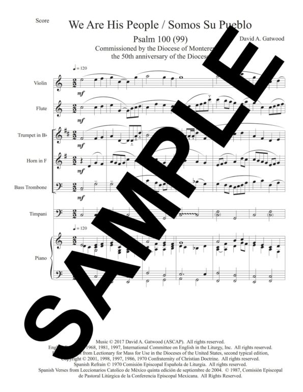 Psalm 100 Gatwood Sample Score scaled