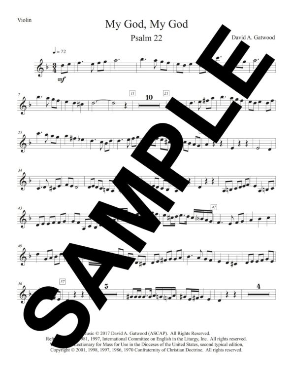 Psalm 22 Palm Gatwood Sample Violin scaled