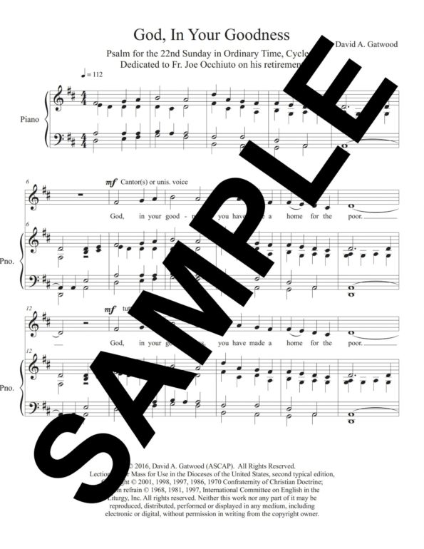 Psalm 68 Gatwood Sample Melody Piano scaled