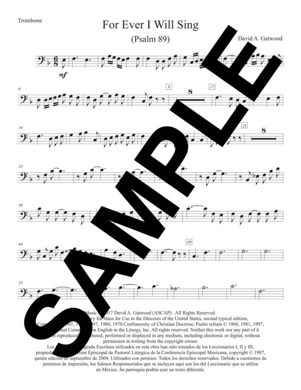 Psalm 89 Chrism Gatwood Sample Trombone scaled