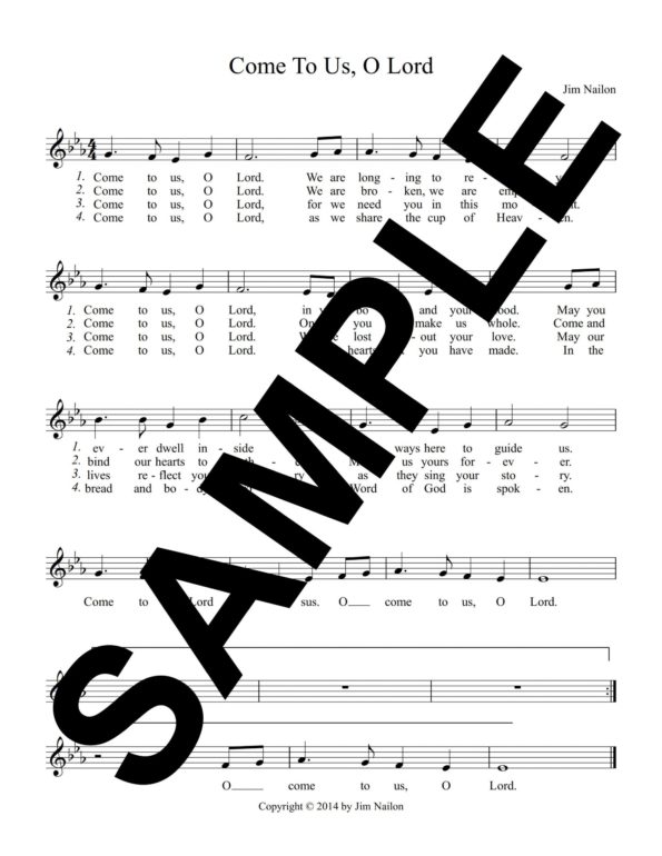 Come To Us O Lord Assembly Sample scaled