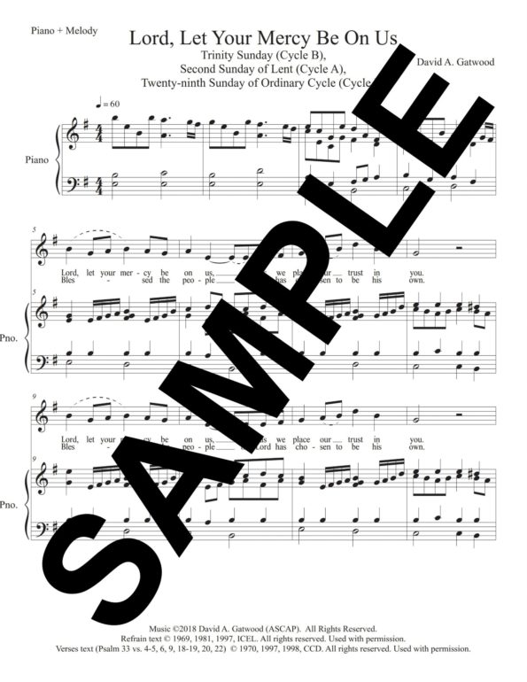 Psalm 33 Gatwood Sample Piano scaled
