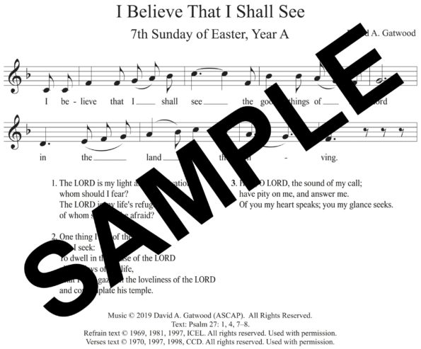 Psalm 27 I Believe That I Shall See Gatwood Sample Assembly scaled