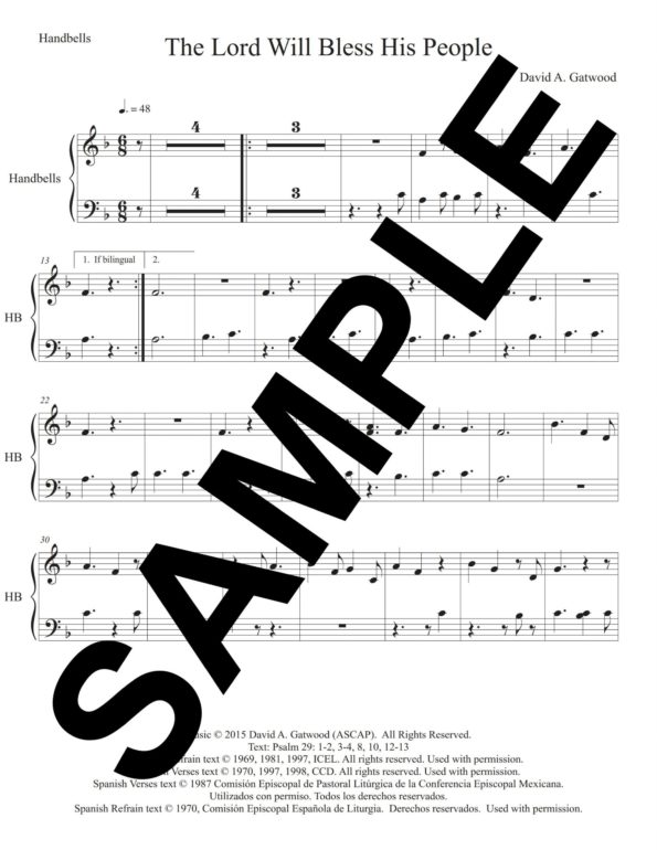 The Lord Will Bless Sample Handbells scaled