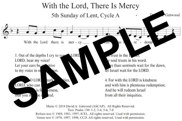 With the Lord There Is Mercy Psalm 130 Sample Congregation Lent 5A scaled