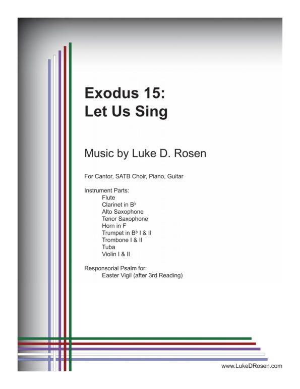 Exodus 15 Let Us Sing ROSEN scaled