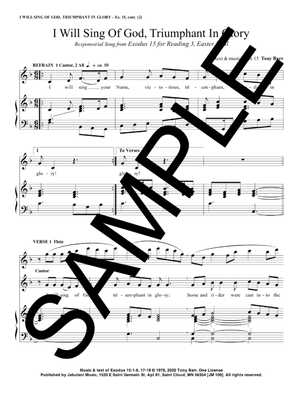 EV 3a Ex 15 I Will Sing Of God jm 109 Sample Complete PDF 1 png