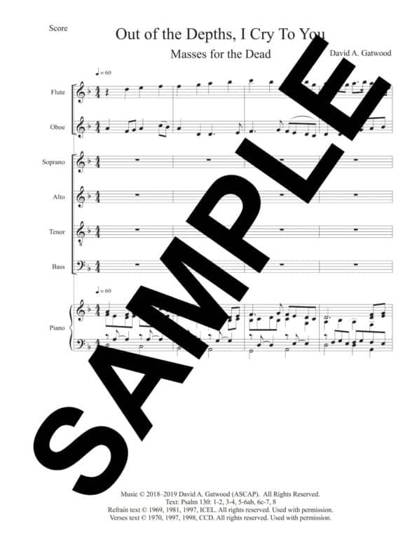 Out Of The Depths Psalm 130 Sample Score scaled