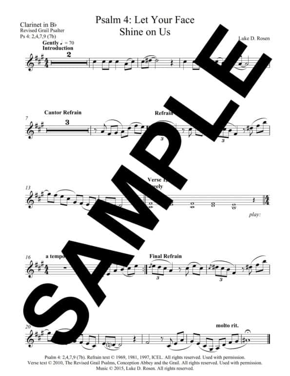 Psalm 4 Let Your Face Shine on Us Rosen Sample Musicians Parts 3 scaled