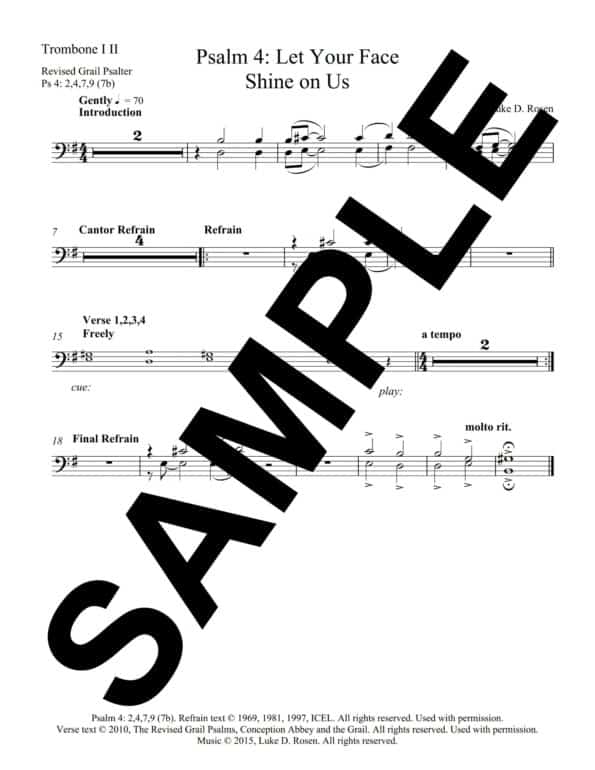 Psalm 4 Let Your Face Shine on Us Rosen Sample Musicians Parts 8 scaled
