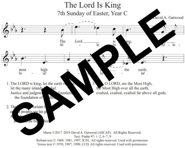 The Lord Is King Easter 7C Sample Refrain Only scaled
