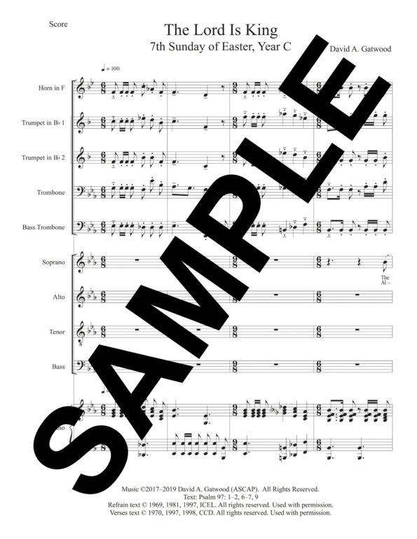 The Lord Is King Easter 7C Sample Score scaled