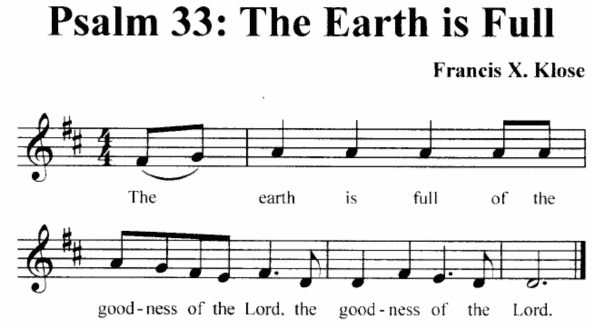 Psalm 33 The Earth is Full Klose Samle Assembly