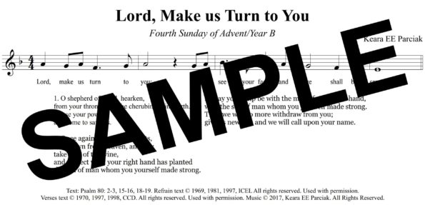 Psalm 80 Lord Make Us Turn To You Parciak Sample Assembly scaled