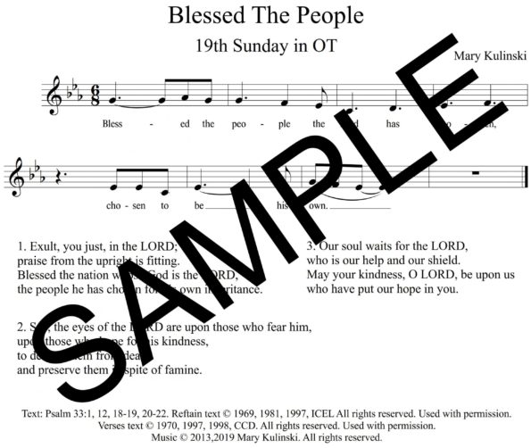 Psalm 33 Blessed the People Kulinski Sample Assembly scaled