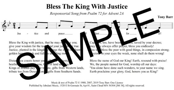 Adv 2A Ps 72 Bless The King With Justice Sample Assembly scaled