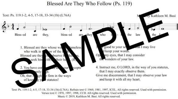 Psalm 119 Blessed Are They Who Follow Basi Sample Assembly scaled