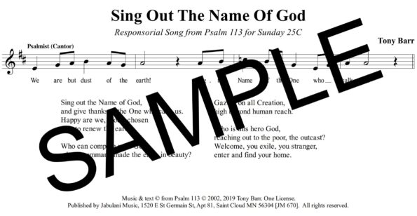 25C Ps 113 Sing Out The Name Of God pew Sample Assembly scaled