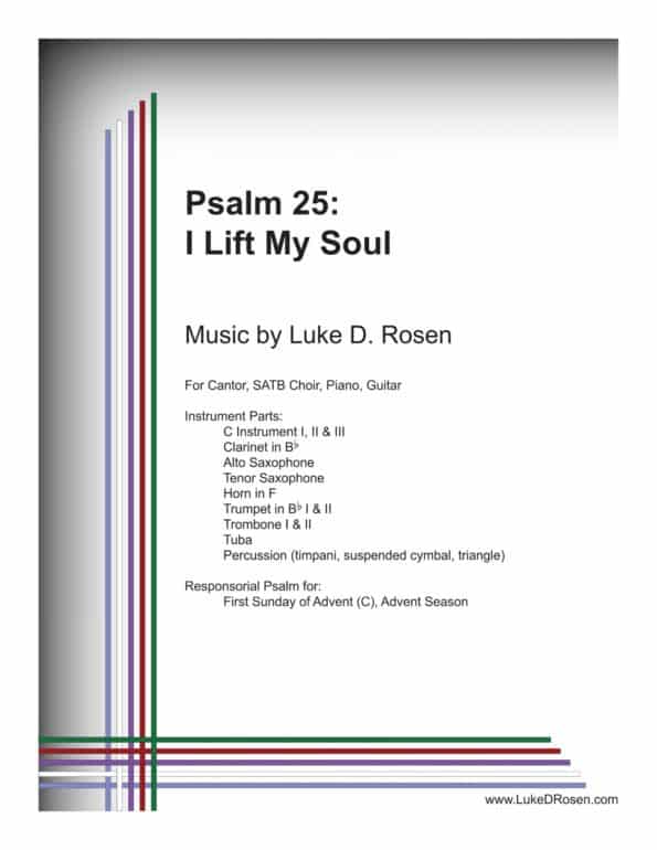 Psalm 25 I Lift My Soul ROSEN Sample Complete PDF scaled