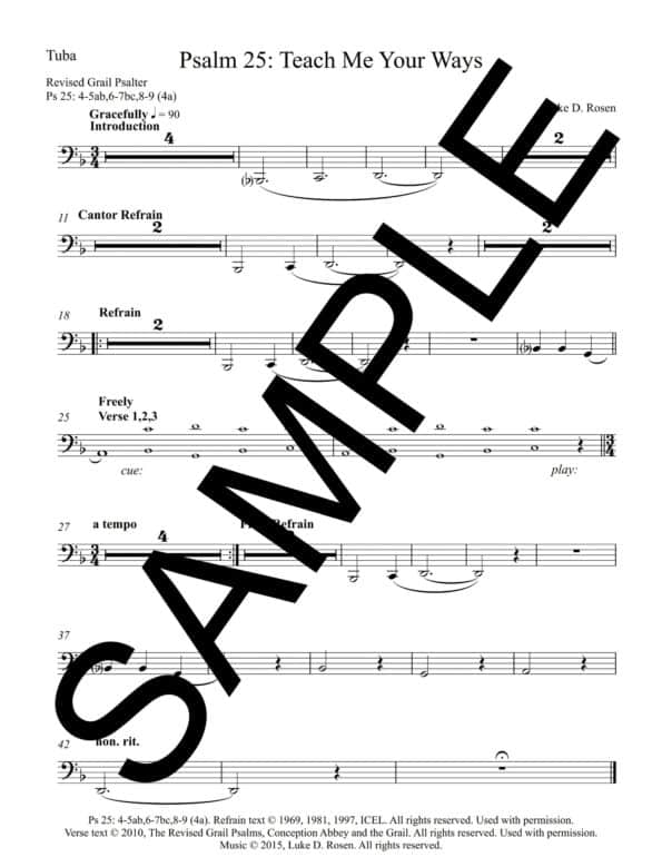Psalm 25 Teach Me Your Ways ROSEN Sample Complete PDF 10 scaled