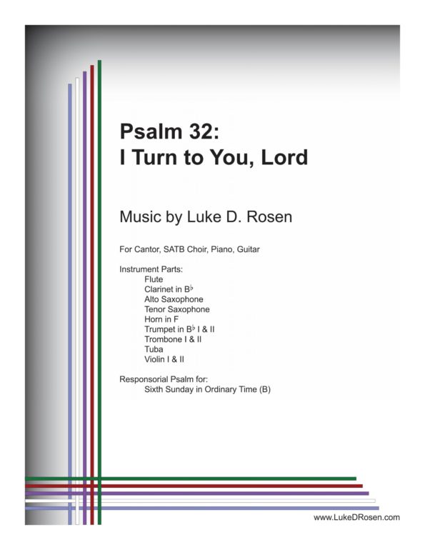 Psalm 32 I Turn to You Lord ROSEN Sample Complete PDF scaled