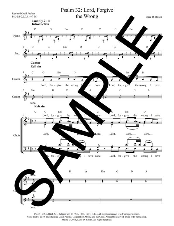 Psalm 32 Lord Forgive the Wrong ROSEN Sample Complete PDF 2 scaled