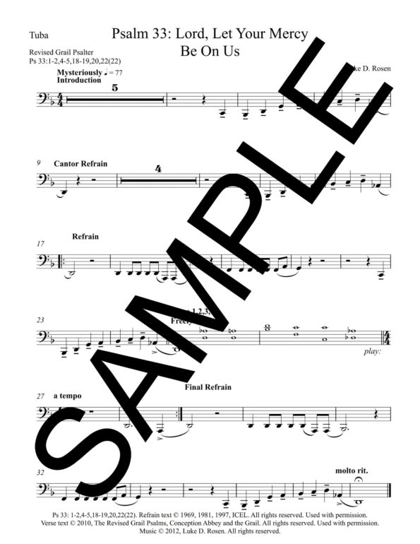 Psalm 33 Lord Let Your Mercy Be On Us ROSEN Sample Complete PDF 10 scaled