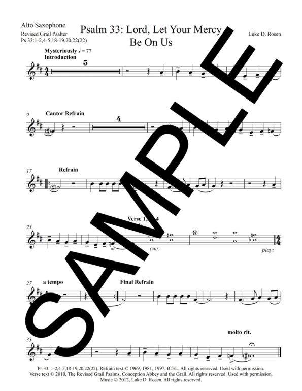 Psalm 33 Lord Let Your Mercy Be On Us ROSEN Sample Complete PDF 5 scaled