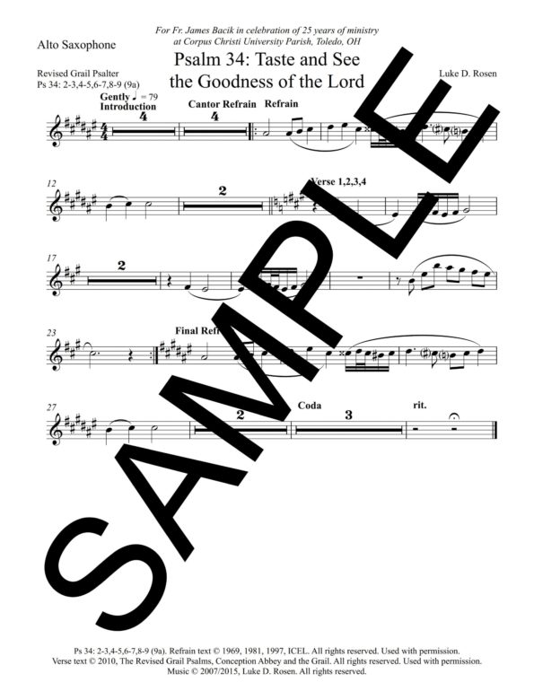 Psalm 34 Taste and See the Goodness of the Lord ROSEN Sample Complete PDF 5 scaled